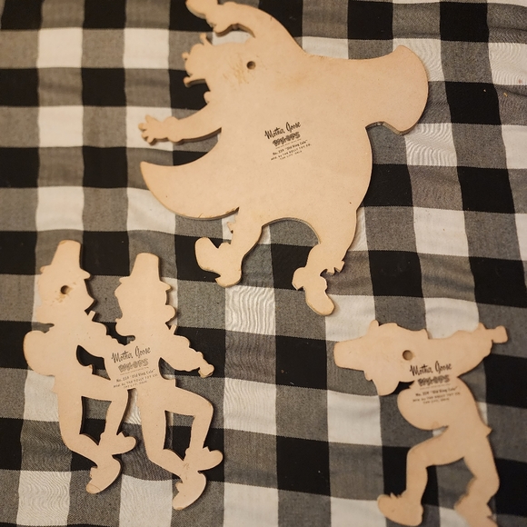 VINTAGE MOTHER GOOSE PIN-UPS #239 OLD KING COLE FIDDLERS THREE Dolly Toy Company - Picture 7 of 9